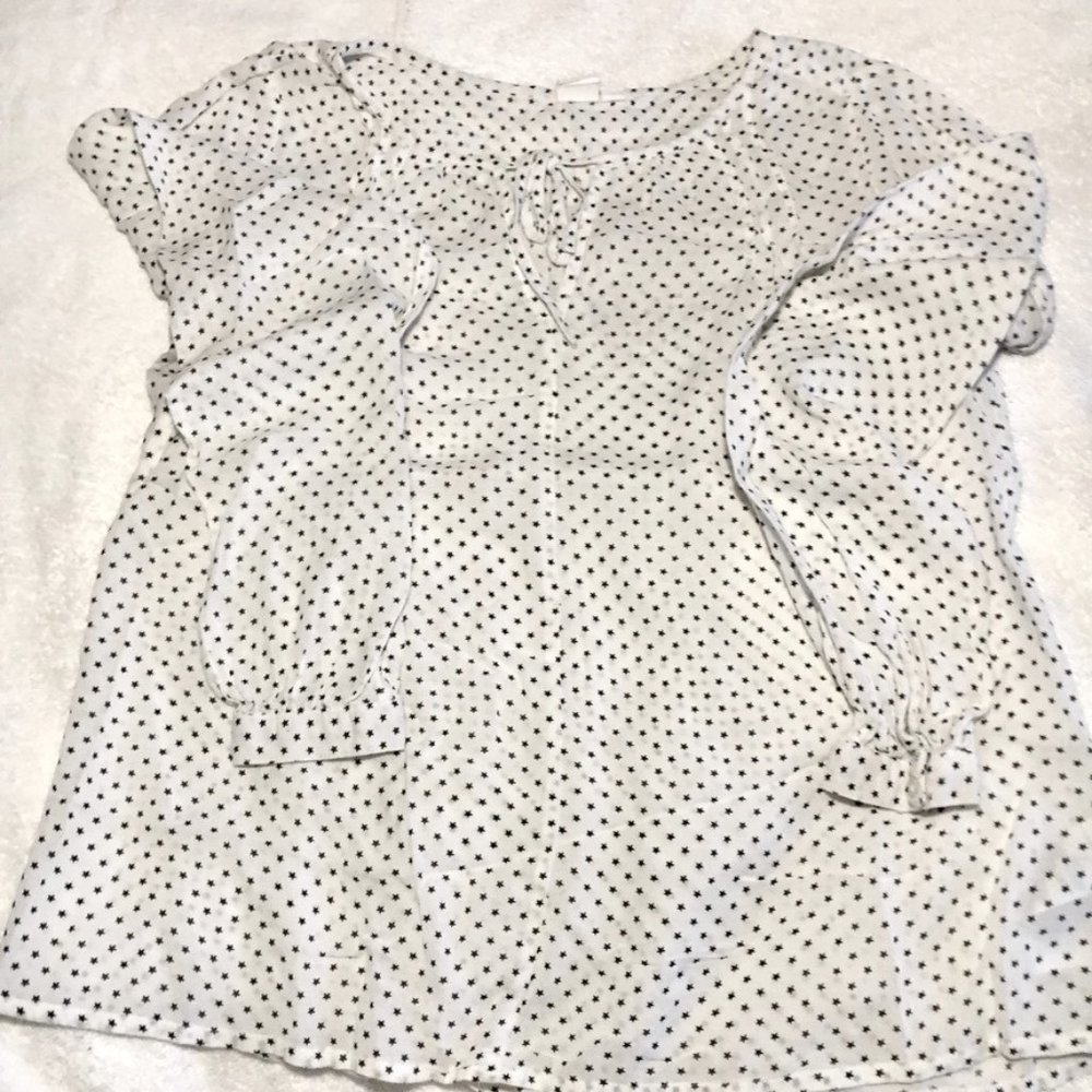 Gap. Women. Long-sleeved Blouse. Shabby Chic.